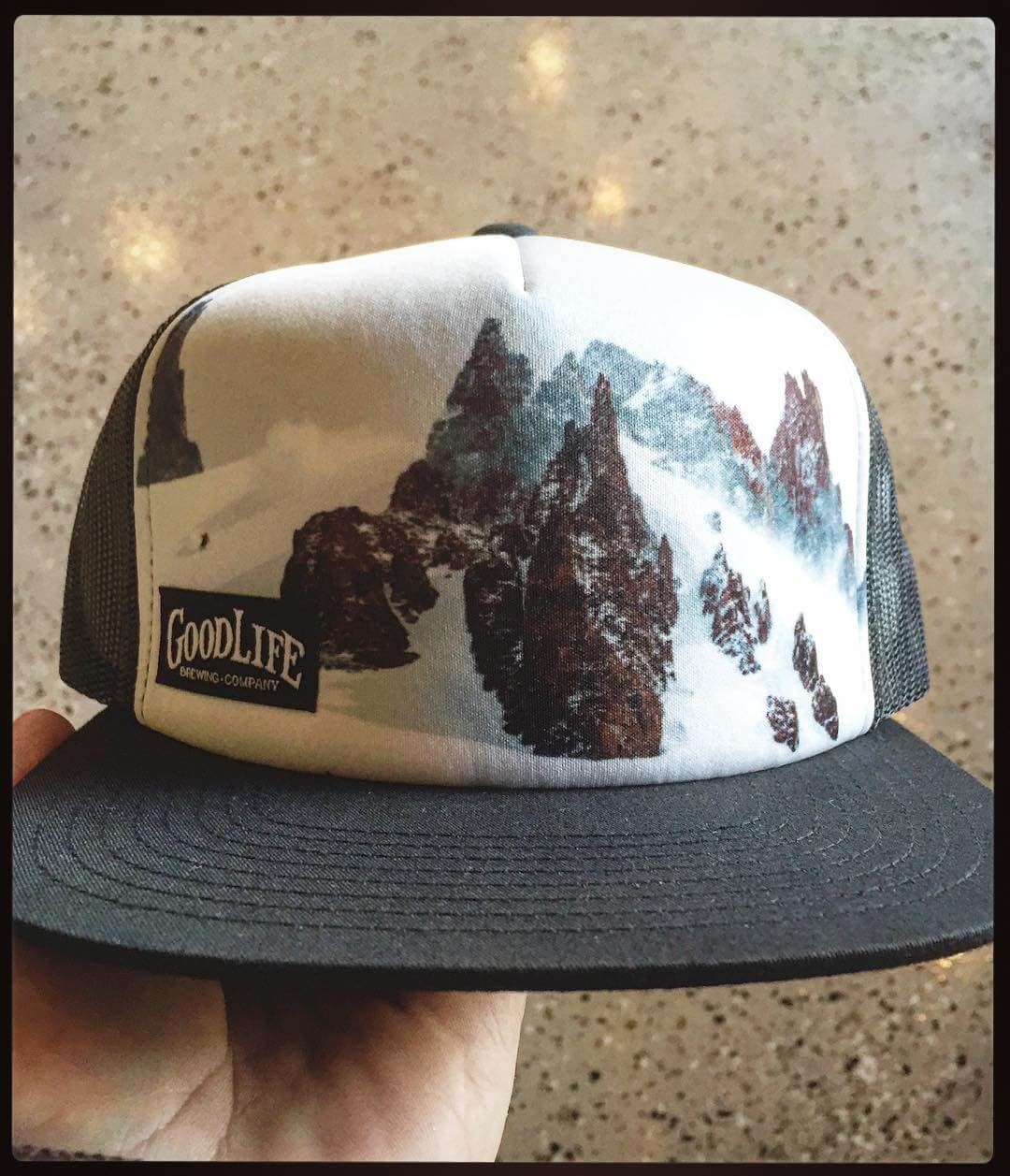 Check out the new hat we did in #collaboration with @pete_alport! Get one at the pub before they're gone!