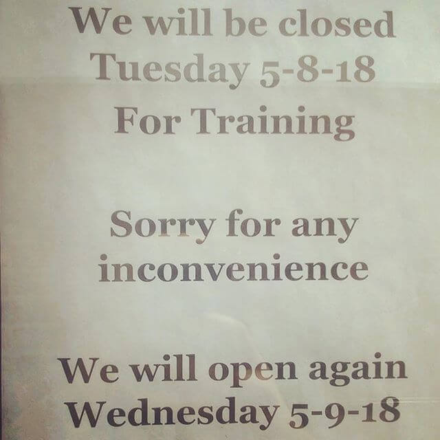 Inconveniences any sorry for 10 Business