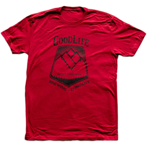 Men's-Cardinal-Red-Tee-with-Black-Hop-Mountain-Crest